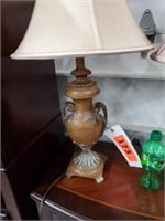 BROWNISH COLORED TABLE LAMP