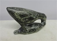 Wonderful Signed Soapstone Carving