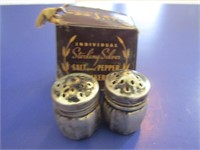 Sterling Silver S&P Shakers w/Box 6.7g