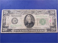 1934 A Twenty Dollar Bill