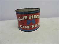 Blue Ribbon Coffee Tin