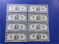 8-1976 Two Dollar Bills