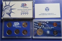 1999 U.S. Mint Proof Set w/COA