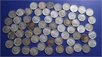 64 Silver Roosevelt Dimes