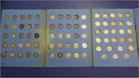 61 Barber Sivler Dimes w/Blue Collection Book