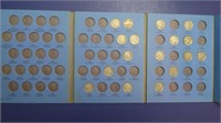 17 Buffalo Nickels w/Blue Coll Book 1913-1938