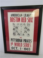 Red Sox vs Pirates Oct. 1, 1903 1st World Series