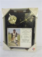 Vintage NIP Roberto Clement Induction Day Clock