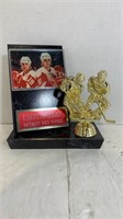 Yzerman & Fedorov Detroit Red Wings Plaque