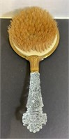 brush with crystal handle