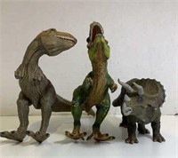 3 Schleich Plastic Dinosaurs Lot 2
