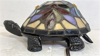 Stained glass turtle lamp Tiffany style