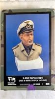 U-Boat captain Bust  WWII in box