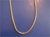 14Kt Gold 24" Necklace-5.2g
