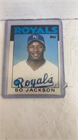 Bo Jackson Baseball Rookie Card