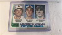 Baltimore Orioles Future Stars Baseball Card