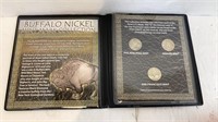 3 Buffalo Nickels (Mint Mark Collection) COA