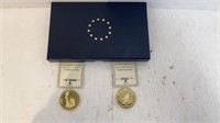 2 The Birth of our Nation Gold Coins