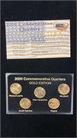 2000 Commemorative Quarters Gold Edition