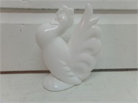 IG 5.5 H HEISEY/IMPERIAL MILK GLASS ROOSTER