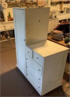 Vintage Side by Side Cabinet