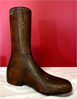 Folk Art Wood Foot Form