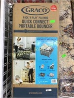 GRACO PACK AND PLAY QUICK CONNECT PORTABLE BOUNCER