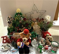 Contents of Card Table of Christmas Items