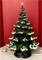 Ceramic Lighted Christmas Tree