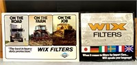 2 WIX FILTERS  tin signs