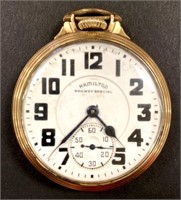 Hamilton 992B Railway Special Pocket Watch