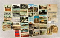 Vintage Postcards & Decals & Paper