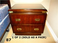 2 Drawer End Tables
