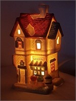 Porcelain Lighted House #2 - New
