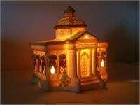 Porcelain Lighted House #3 - New