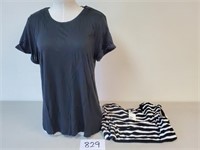 2 New Women's H & M Shirts - Size Large