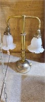 Nice Brass Vintage Lamp 20" Tall