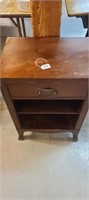 Old Wooden Stand With Drawer