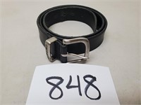 Men's Carhartt Genuine Black Leather Belt - Sz 40