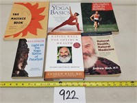 6 Books - Health and Wellness