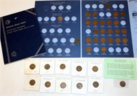 Indian Head Penny Collection w 2 Books