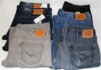 6 Pairs Men's Jeans - Levis Izod Rustler