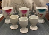 Assorted Egg Cups Lot