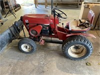 Wheel Horse 702 Mower with Front Blade