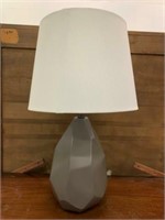 Ceramic Base Contemporary Lamp