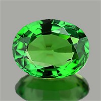 Natural Chrome Green Tsavorite Garnet {Flawless-VV