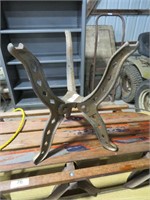 cast iron base 13"