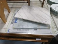 3 glass 1 marble cutting boards
