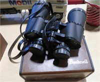 bushnell sport view 10/50 binoculars in case