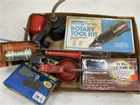 Soldering Iron, Tool Kit, Magnets & Oil Cans